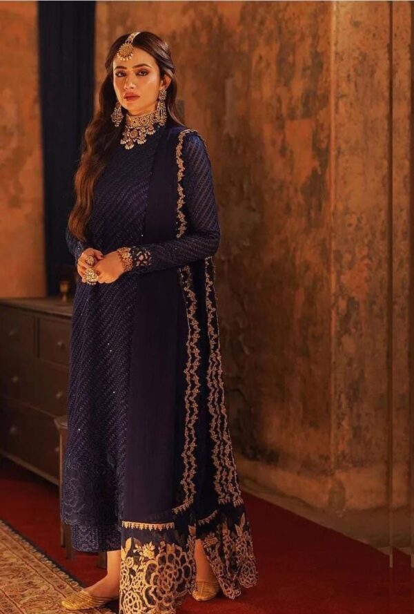 AZURE SEMI PURE CHIFFION WEDDING COLLECTION - Image 2