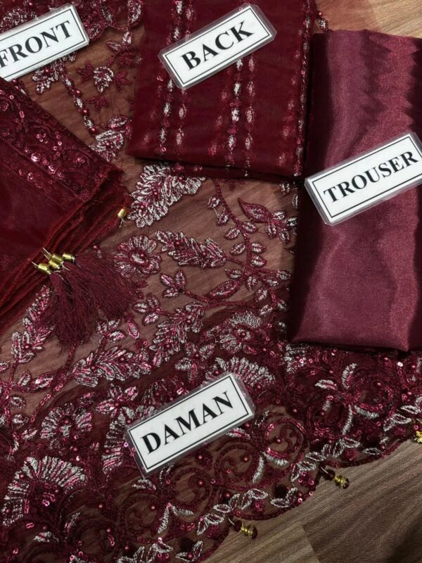 NEW ARRIVAL NET DRESS PARTY WERE LAAM - Image 4