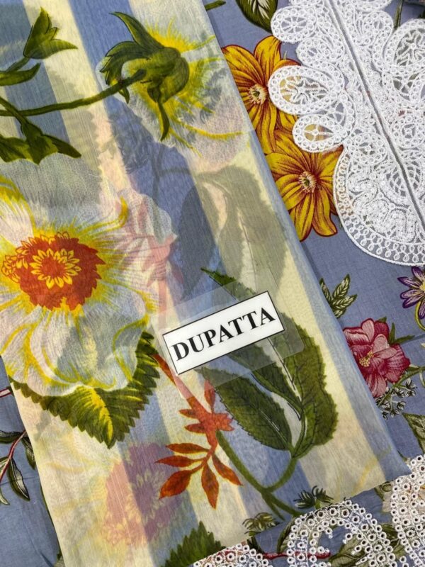 NEW ARRIVAL LUXCURY LAWN CHIKANKARI MARIAB B - Image 7