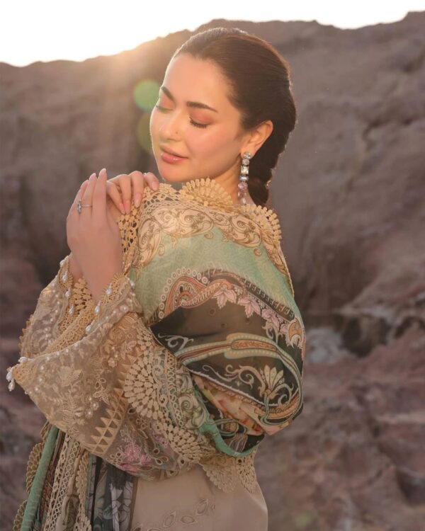 NEW ARRIVAL IMROZIA SAREANE LAWN CHIAKNAKRI - Image 3