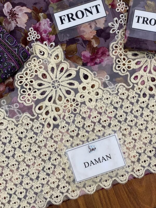 PRIMUIM LAWN CHIKANKARI BAROQUE - Image 5