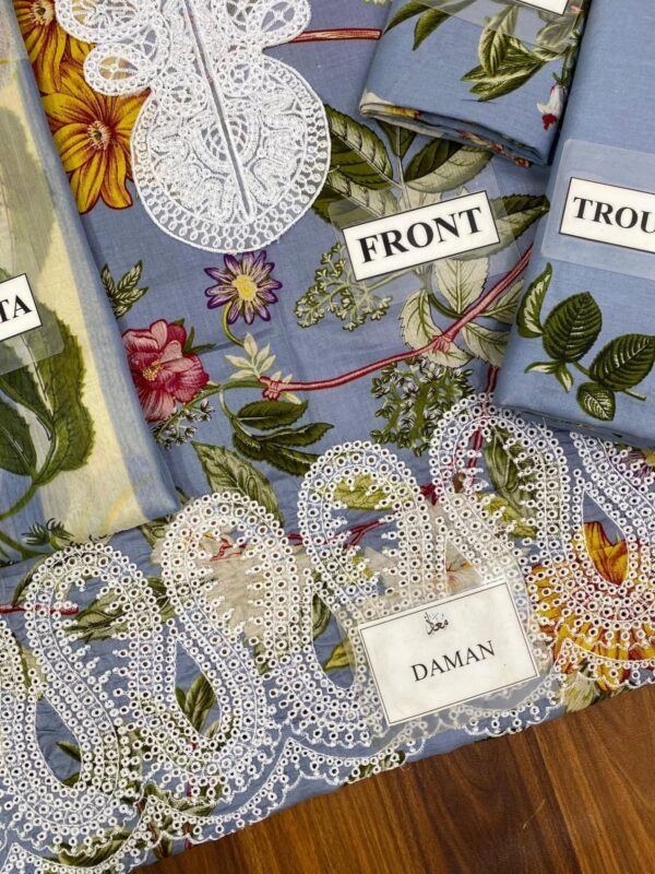 NEW ARRIVAL LUXCURY LAWN CHIKANKARI MARIAB B - Image 5
