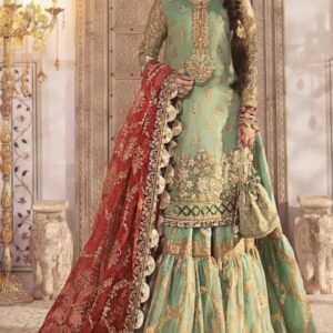 MARIA B NEW ARRIVAL GHARRA FOR WEDDING COLLECTION