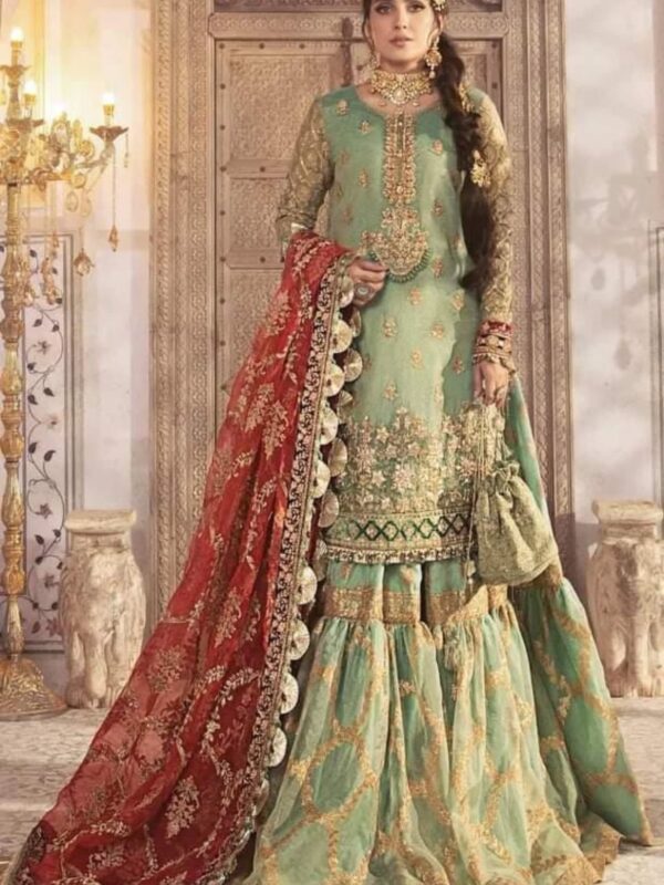 MARIA B NEW ARRIVAL GHARRA FOR WEDDING COLLECTION