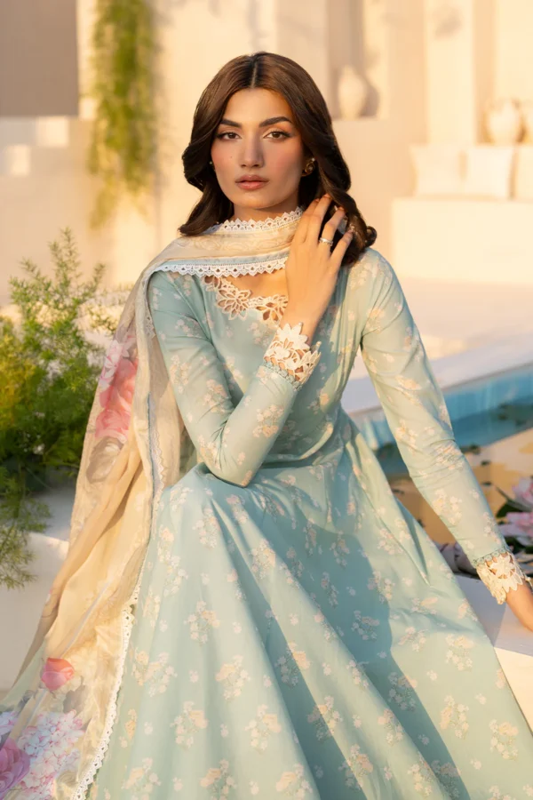 NEW ARRIVAL EFL-06 Embroidered Lawn - Image 5