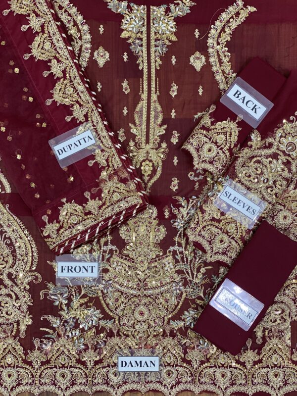 Wedding Chiffion Dress - Image 3
