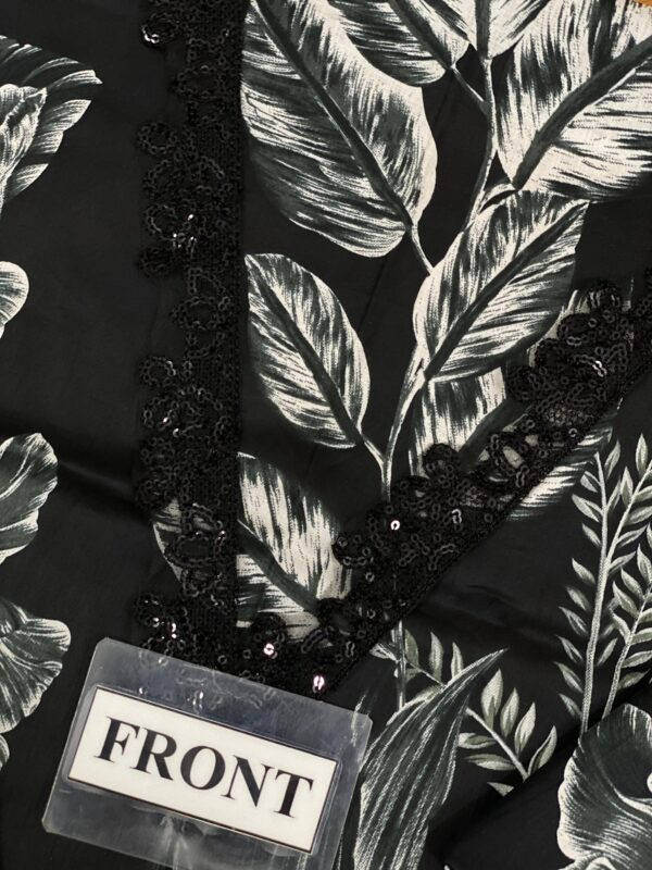 BLACK LOVER PRIMIUM LAWN MARIA B - Image 4