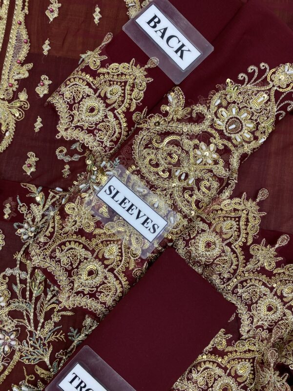 Wedding Chiffion Dress - Image 6