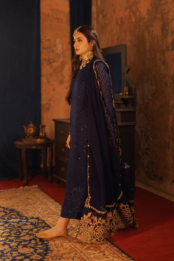 AZURE SEMI PURE CHIFFION WEDDING COLLECTION - Image 4
