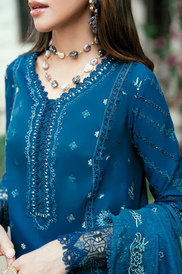 PRIMIUM LAWN MOST HIT ARTICAL QALAMKAR CHIKANKARI - Image 3