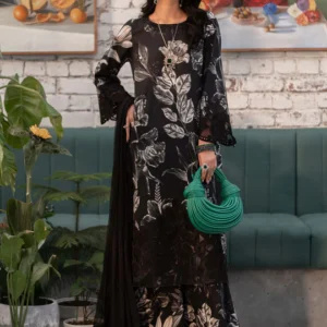 BLACK LOVER PRIMIUM LAWN MARIA B