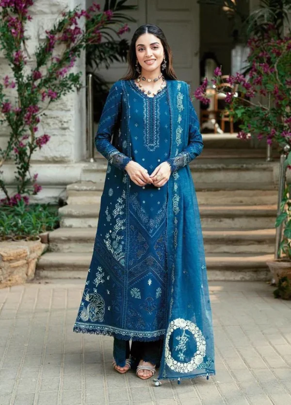 PRIMIUM LAWN MOST HIT ARTICAL QALAMKAR CHIKANKARI - Image 2