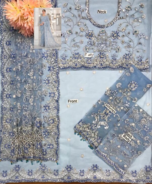 Maria B  Saree Exclusive * - Image 2