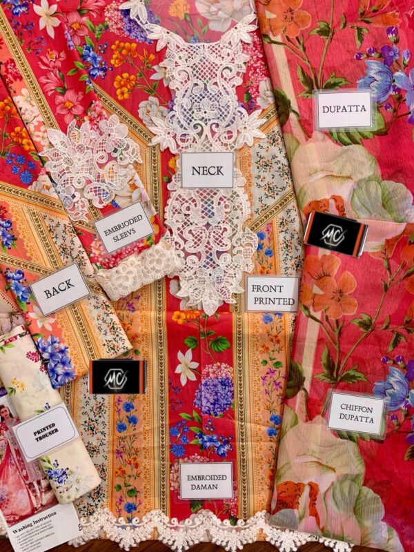PRIIUME LAWN MARIA B COLLECTION - Image 4