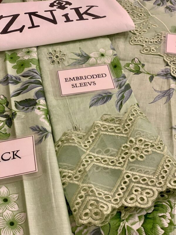 Premium Lawn Chikankari INZIK - Image 5