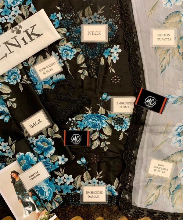 Premium Lawn Chikankari IZNIK - Image 3