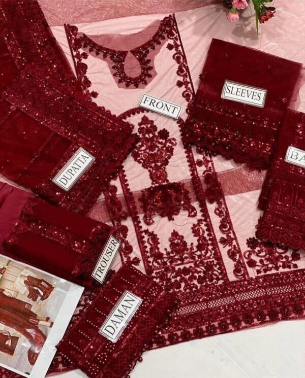 Mushq Premium Wedding Collection Net Fabric - Image 3