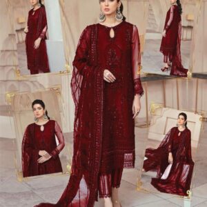 Mushq Premium Wedding Collection Net Fabric