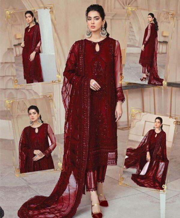 Mushq Premium Wedding Collection Net Fabric