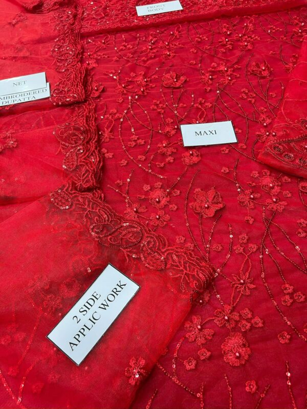 WEDDING SESSION BRIDAL MAXI 3 D FLOWER WORK - Image 7