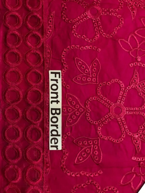RANGRASIYA COTTON LAWN CHIKANKARI - Image 7