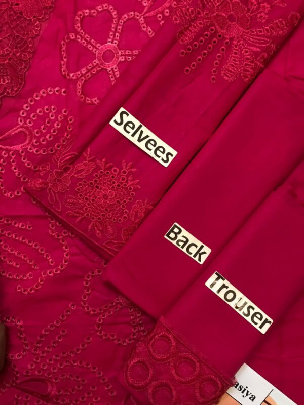 RANGRASIYA COTTON LAWN CHIKANKARI - Image 5