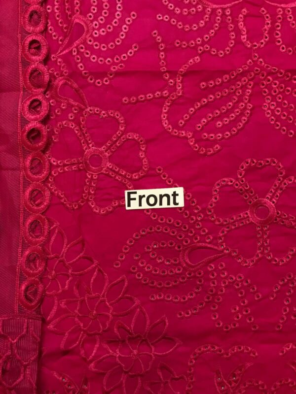 RANGRASIYA COTTON LAWN CHIKANKARI - Image 6