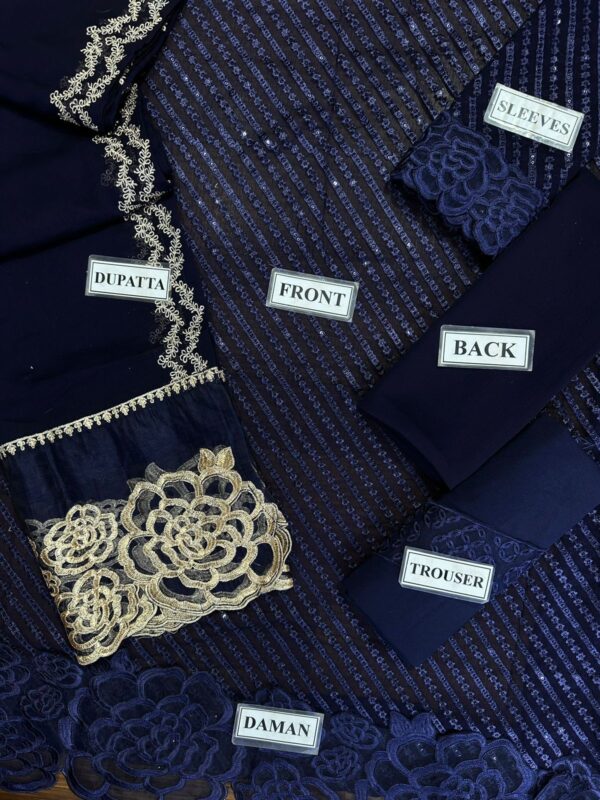 AZURE SEMI PURE CHIFFION WEDDING COLLECTION - Image 7