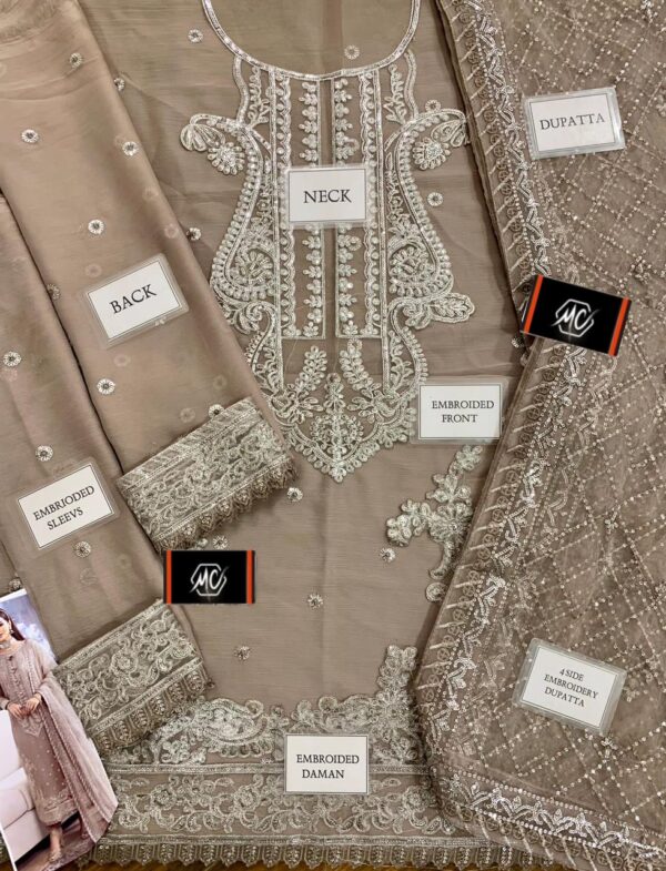 Asim jofa JHILMIL CHIFFON COLLECTION - Image 3