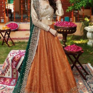 AYESHA IMRAN WEDDING BRIDAL LONG MAXI
