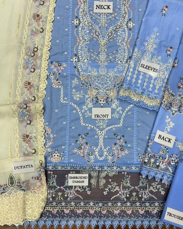 QALAMKAR SAHIL KINARE LAWN COLLECTION - Image 6