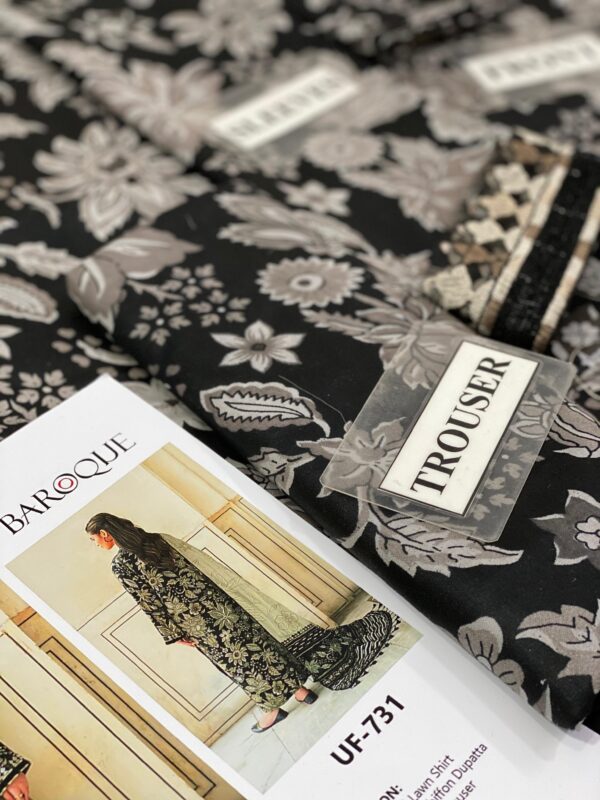 Premium Lawn 2025  BAROQUE☆ - Image 9