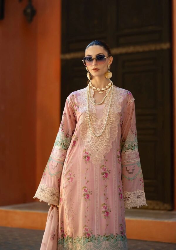 ELAF LAWN COLLECTION New Arrival – Design ETS-01A - Image 3