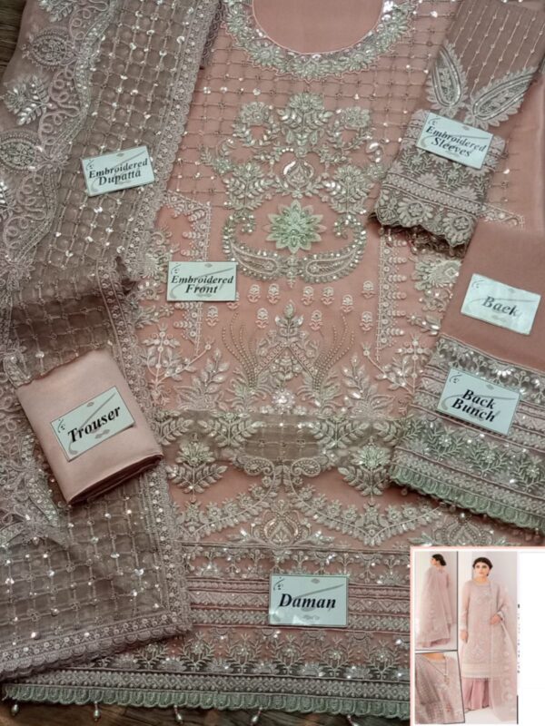 BAROOQUE ORGNAZA WEDDING DRESS - Image 6