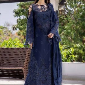ADAN LIBAS EMBROIDERED LAWN (Chikankari)