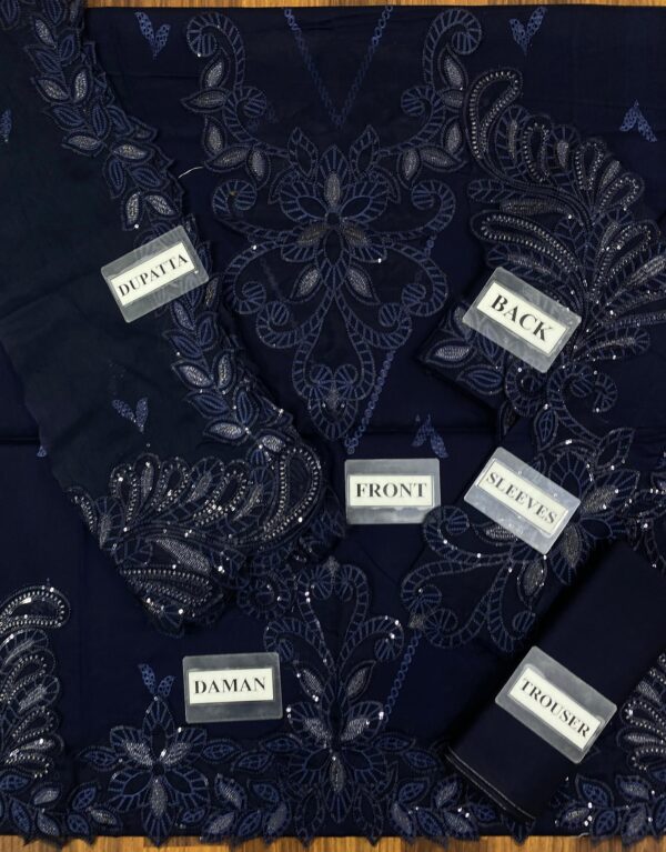 ADAN LIBAS EMBROIDERED LAWN (Chikankari) - Image 6