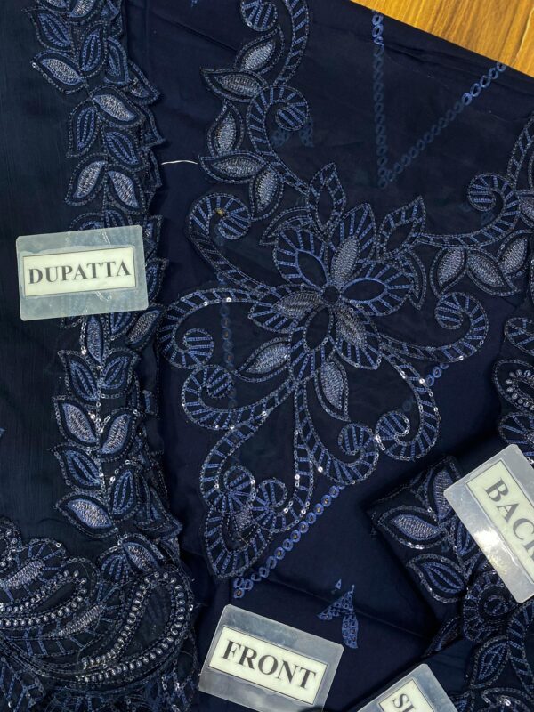 ADAN LIBAS EMBROIDERED LAWN (Chikankari) - Image 7