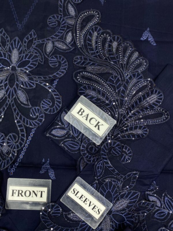 ADAN LIBAS EMBROIDERED LAWN (Chikankari) - Image 8