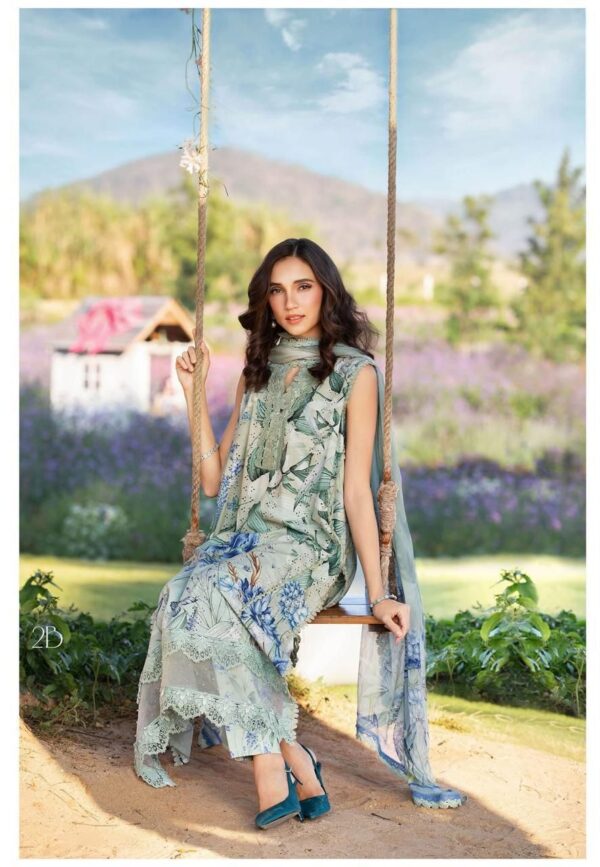 NEW ARRIVAL PRIMIUM LAWN CHIKANKARI 2 COLOURE - Image 5