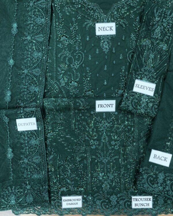 NEW ARRIVAL KANWAL MAILK NET DRESS - Image 5