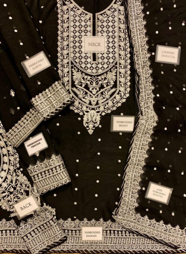 Asim jofa CHANDANI LUXERY CHIFFON - Image 3