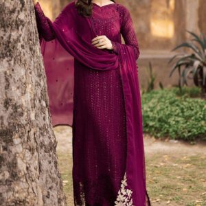WERING BY MAYA ALI BRAND NAME AZURE CHIFFION COLLECTION