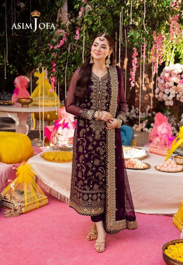 ASIM JOFA CHIFFON COLLECTION  PARTY WERE