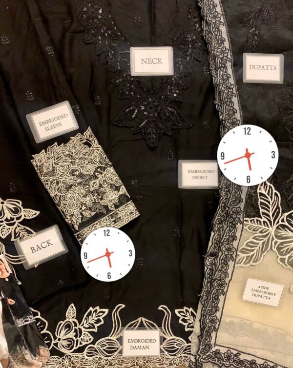 NEW ARRICAL MARIA B CHIFFION COLLECTION - Image 2