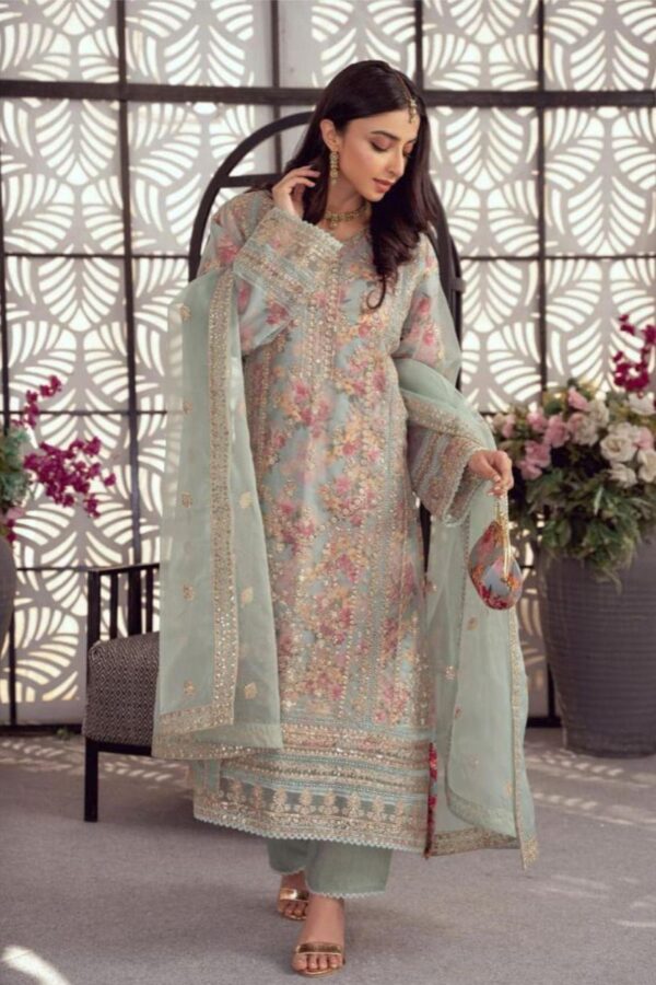 *BRAND :  TAWWAKKAL * SEMI-STICHED FESTIVE COLLECTION