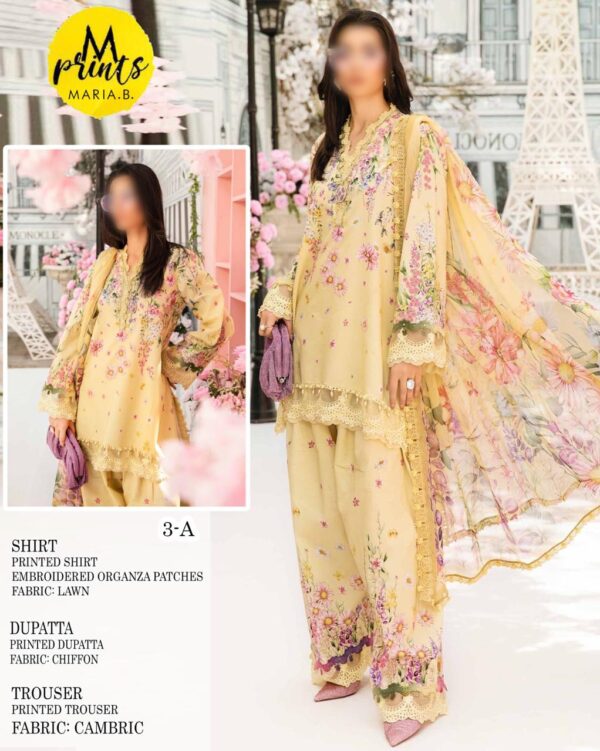 NEW ARRIVAL MARIA B LAWN COLLECTION 3-A
