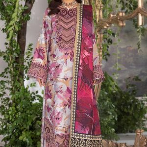 IMROZIA LAWN WITH LAWN DUPPTTA