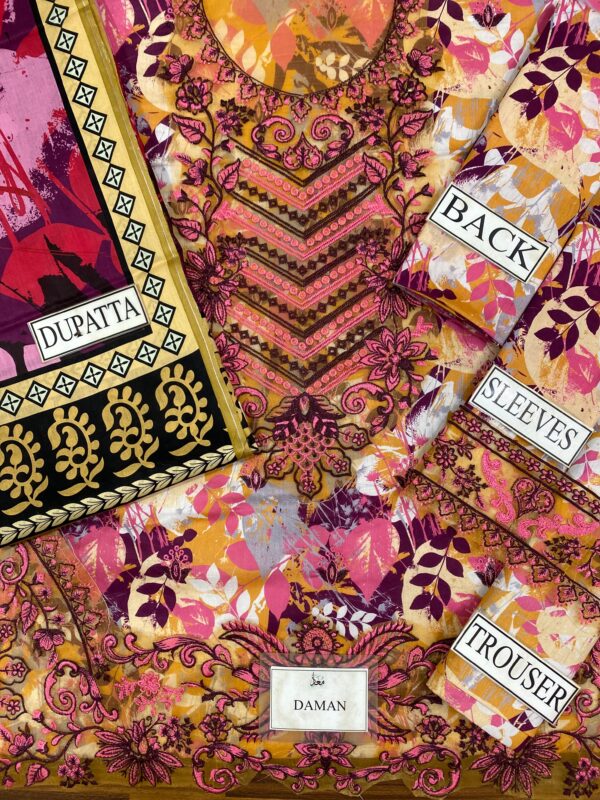 IMROZIA LAWN WITH LAWN DUPPTTA - Image 2