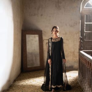 Azure Chiffon Embroidered Unstitched Collection