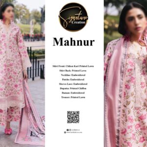 LUXURY LAWN COLLECTION MAHNOR